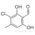 Bensaldehyd, 3-kloro-2,6-dihydroxi-4-metyl CAS 57074-21-2